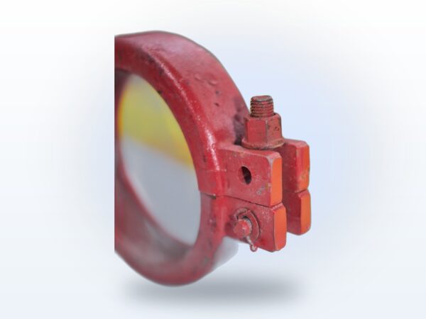 Замок (хомут) бетоновода 2-х болтовой DN125/148 (171/150/37) РАМЕЗ